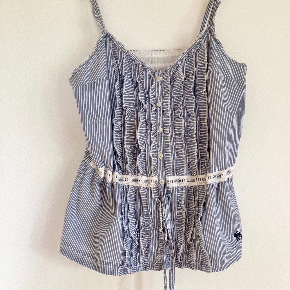Abercrombie Summer Pinstriped Top